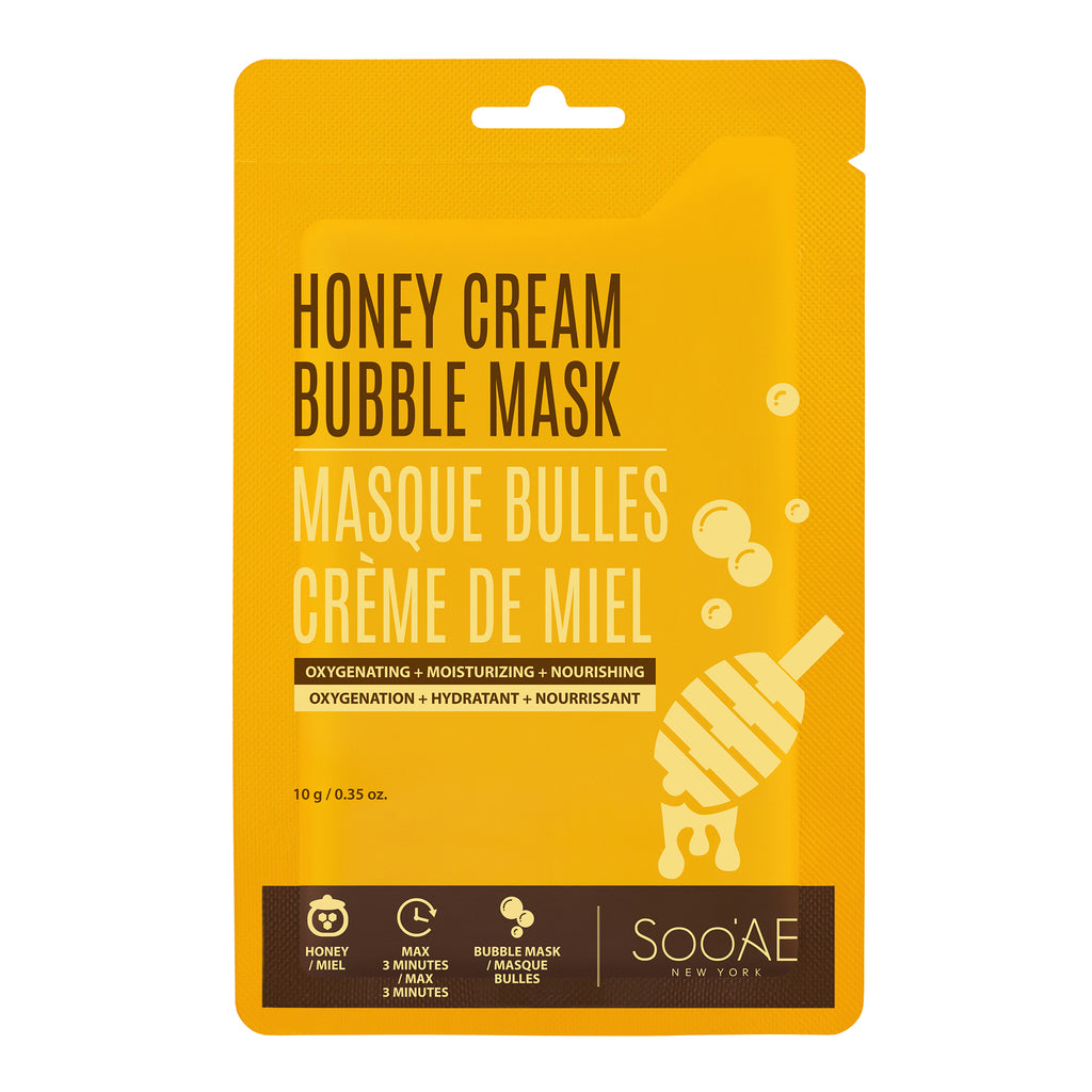 Soo'AE Honey Cream Bubble Mask