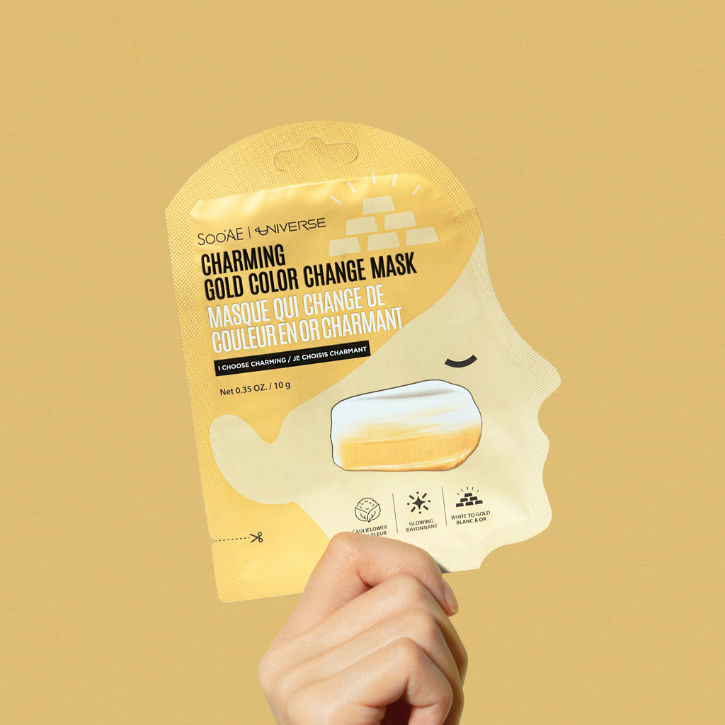 Soo'AE Charming Gold Color Change Mask