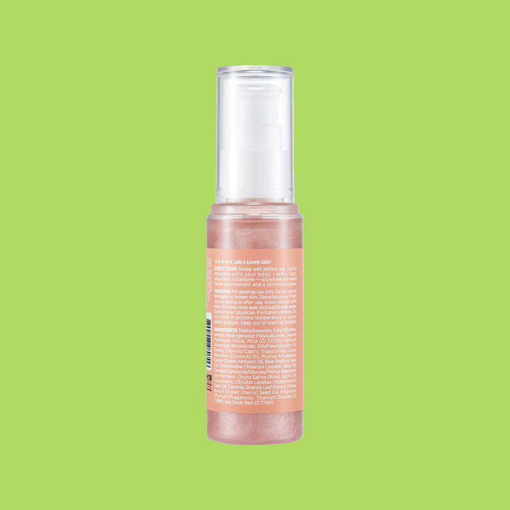 Hip Chic All About Glow Body Shimmer Oil - Pink Empress