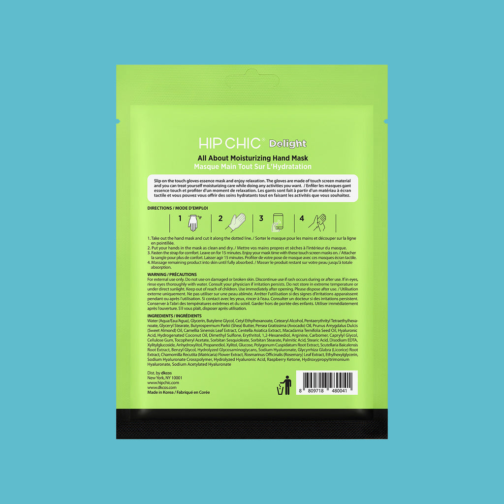 Hip Chic All About Moisturizing Hand Mask