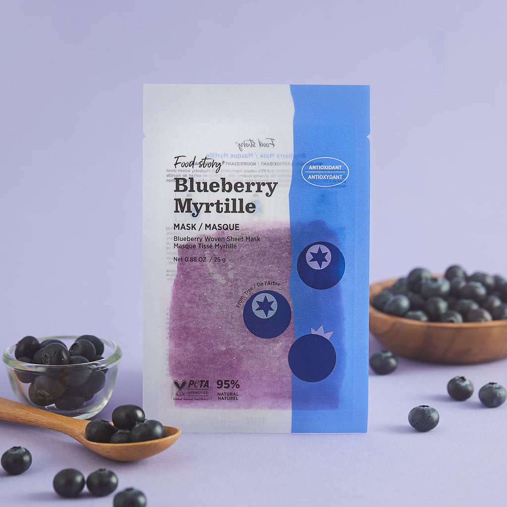 Soo'AE Blueberry Sheet Mask