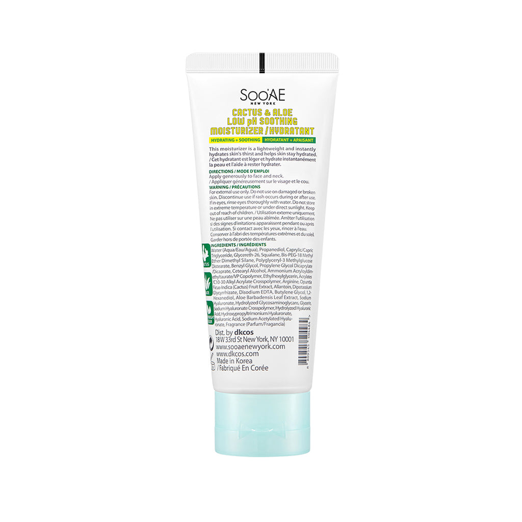 Soo'AE Cactus & Aloe Low pH Soothing Moisturizer