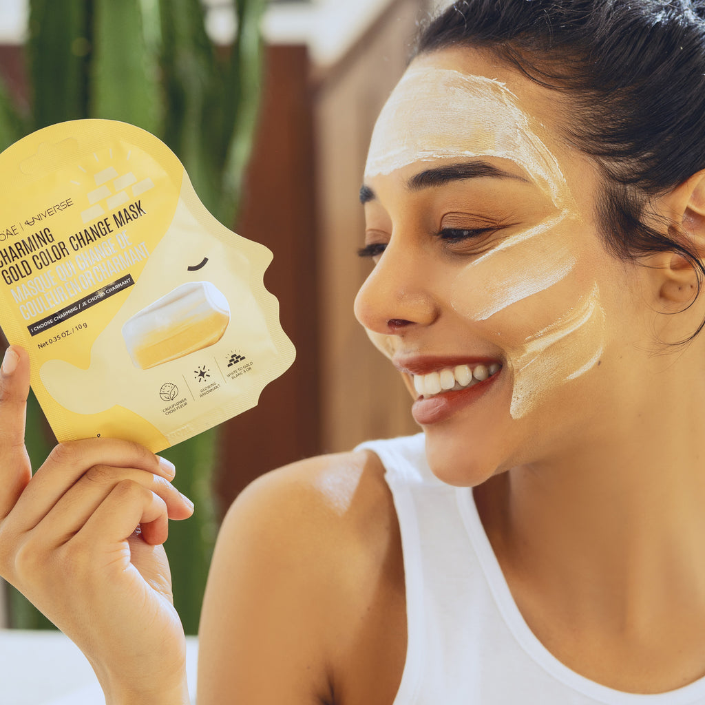 Soo'AE Charming Gold Color Change Mask