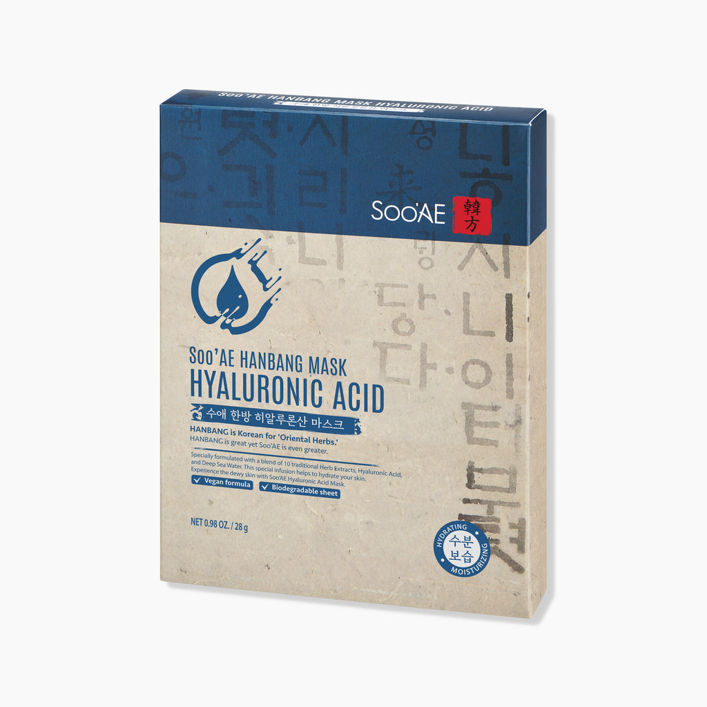 Soo'AE Hanbang Mask – Hyaluronic Acid (Pack Of 5)