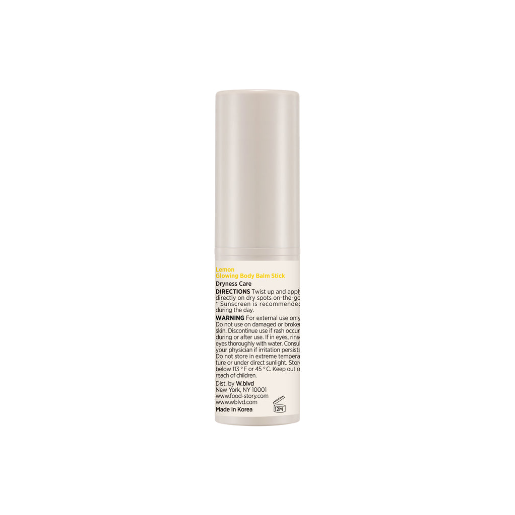 Lemon Glowing Body Balm Stick