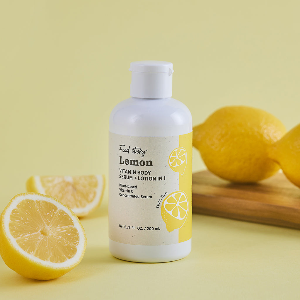 Lemon Vitamin Body Serum + Lotion in 1