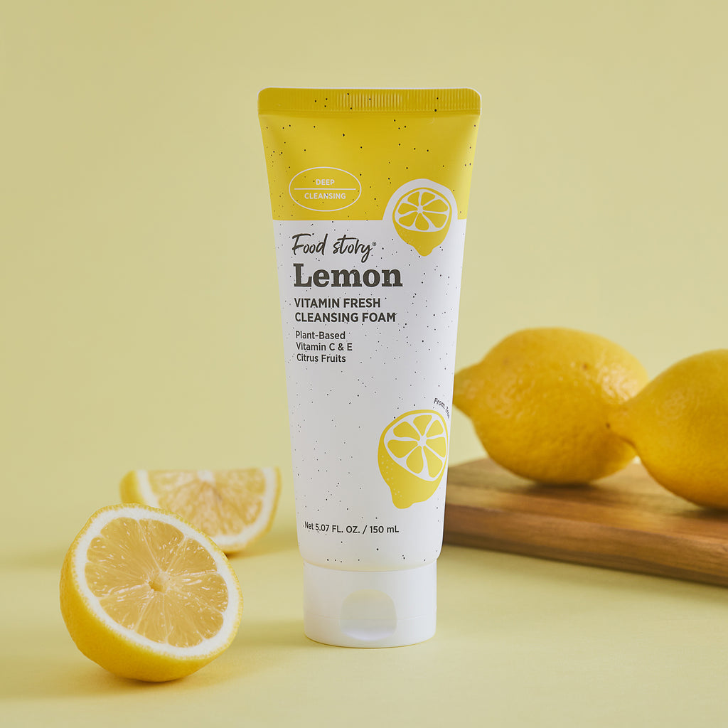 Lemon Vitamin Fresh Cleansing Foam