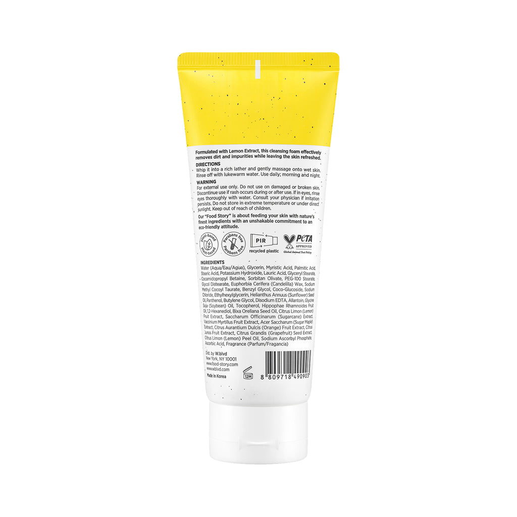 Lemon Vitamin Fresh Cleansing Foam
