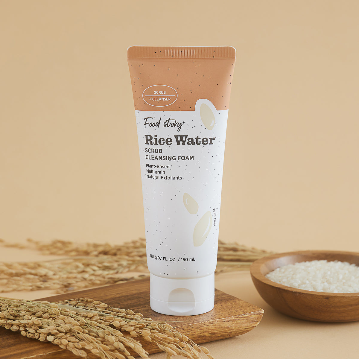 Rice Water Scrub Cleansing Foam | Seoulful Canada