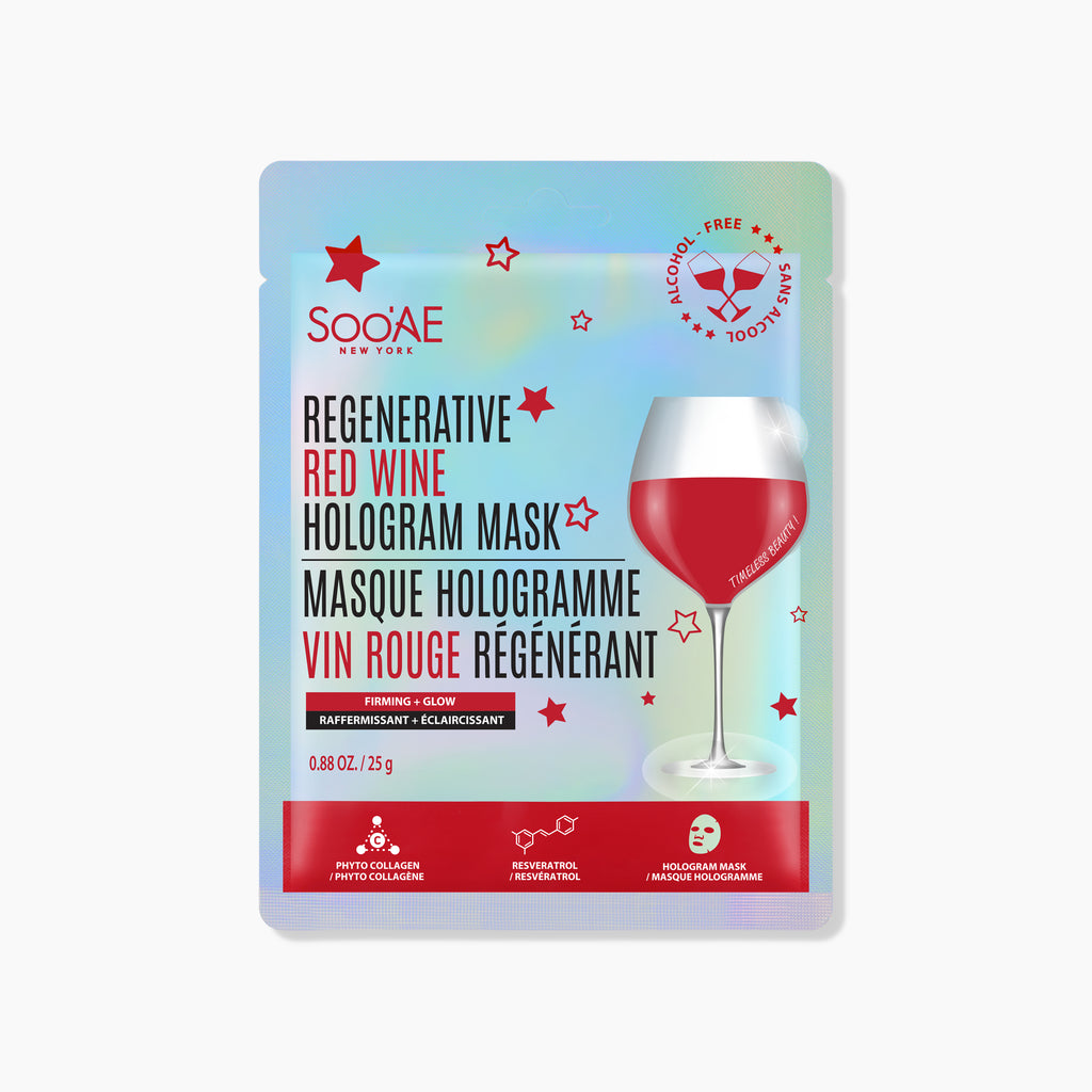 Soo'AE Regenerative Red Wine Hologram Mask