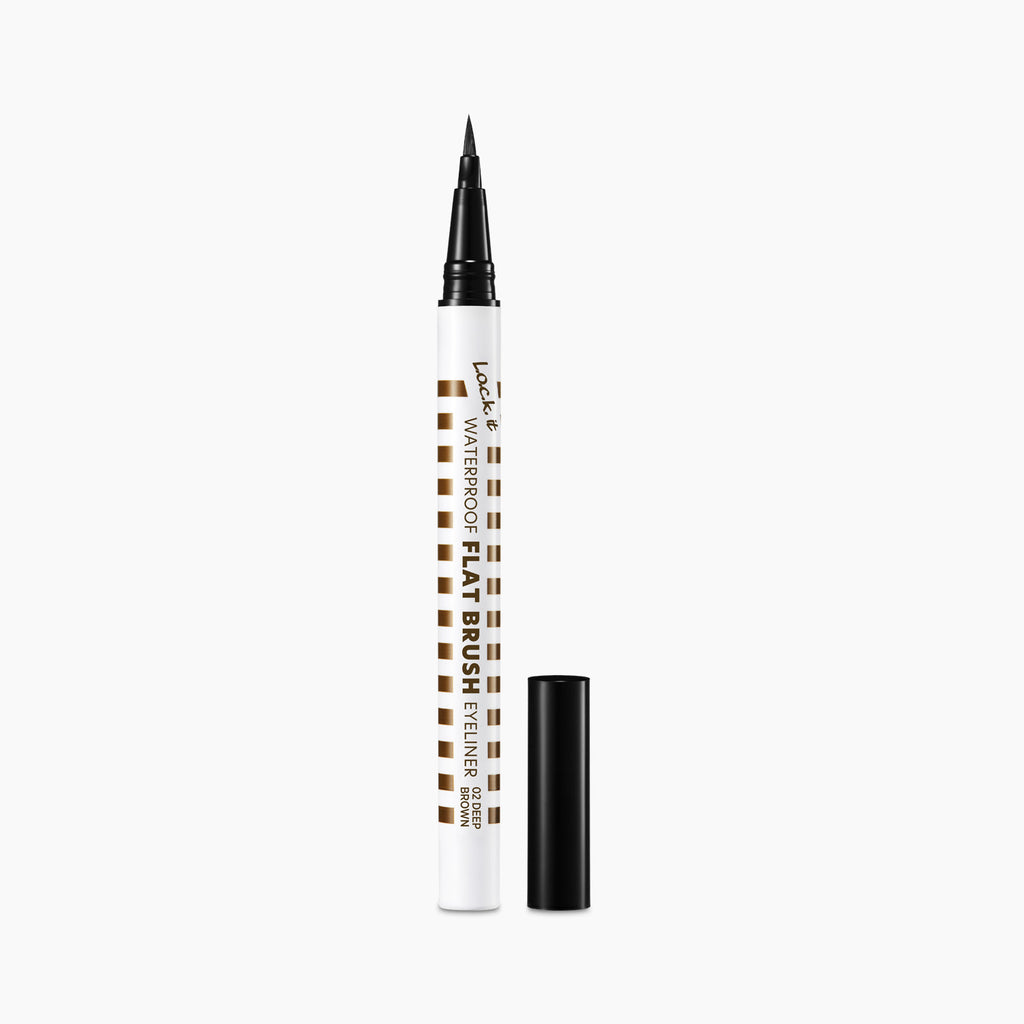 L.O.C.K. Waterproof Flat Brush Eyeliner