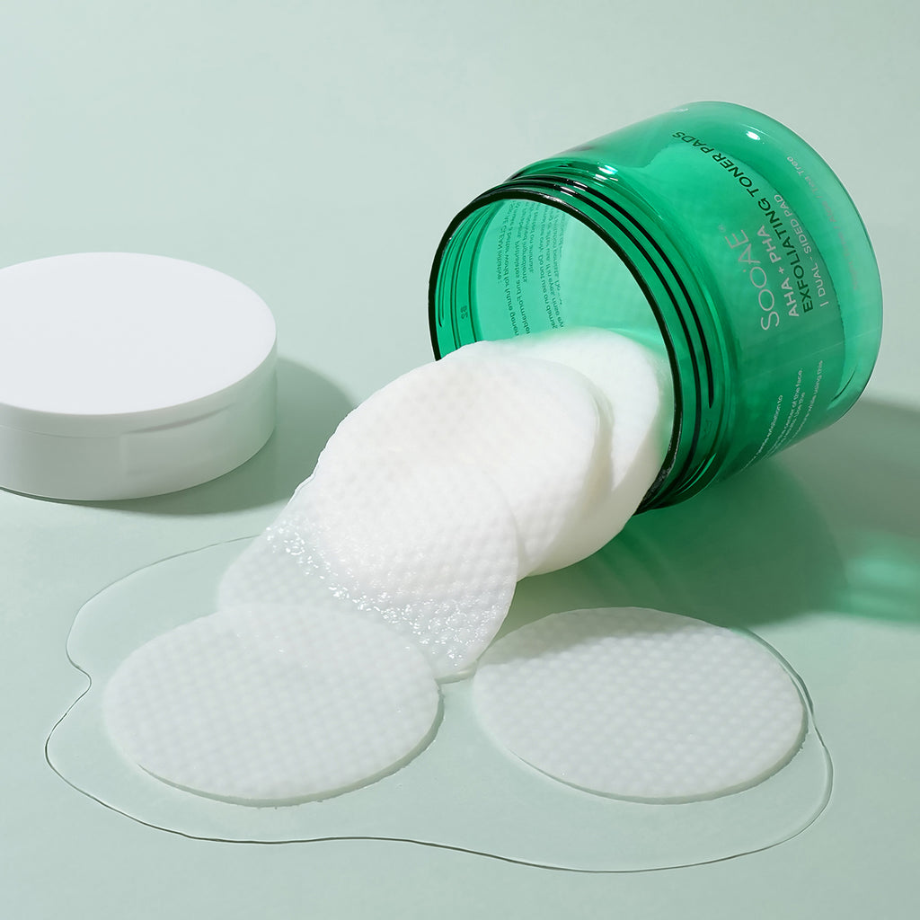 AHA + PHA Exfoliating Toner Pads