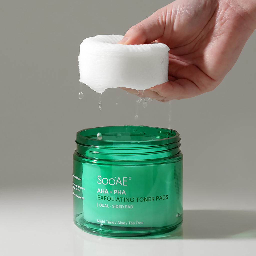 AHA + PHA Exfoliating Toner Pads