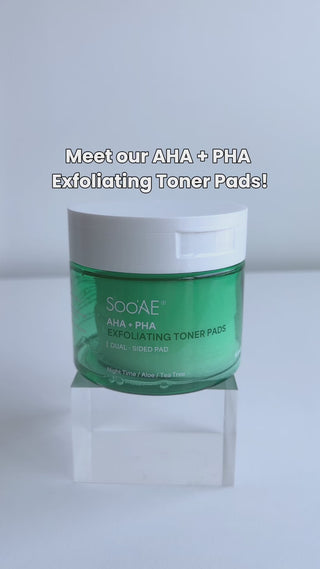 AHA + PHA Exfoliating Toner Pads