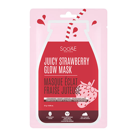 Juicy Strawberry Glow Mask - Soo'Ae Canada