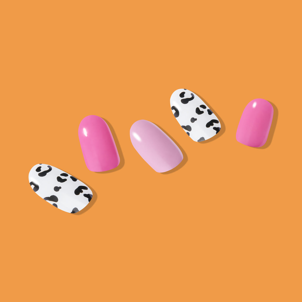 Hip Chic Nailed It Semi-cured Gel Nail Strip – Berry Milk