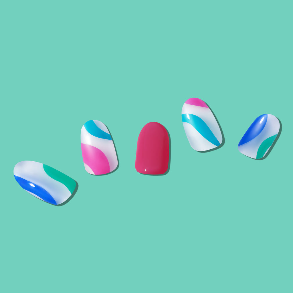Hip Chic Nailed It Semi-cured Gel Nail Strip – Off-Beat
