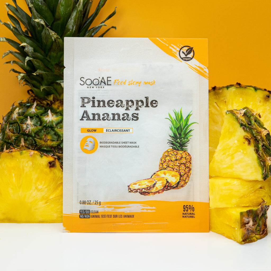Food Story Pineapple Sheet Mask