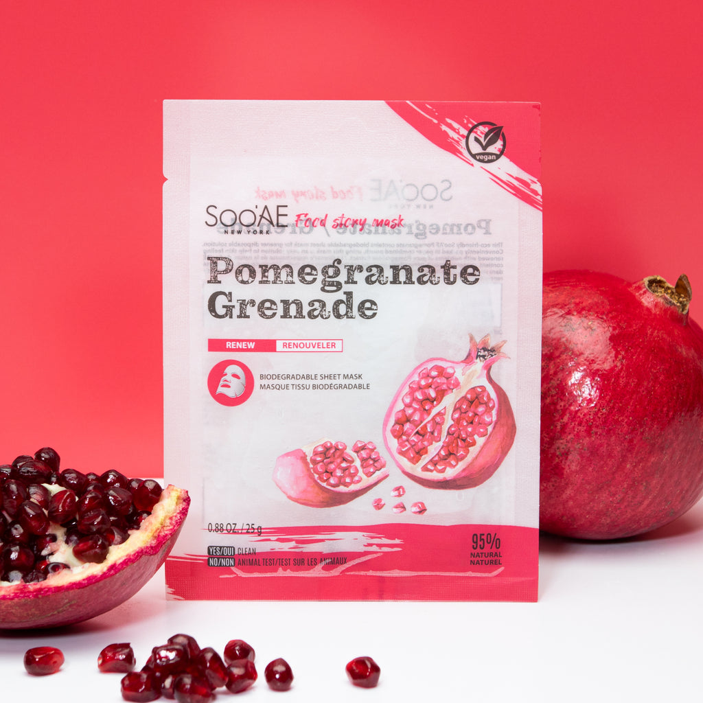 Food Story Pomegranate Sheet Mask