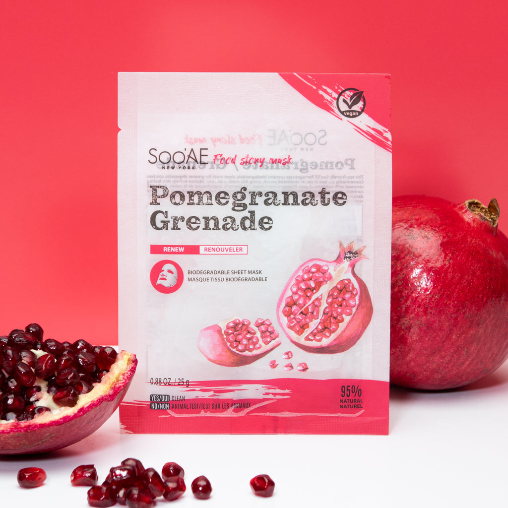 Food Story Pomegranate Sheet Mask