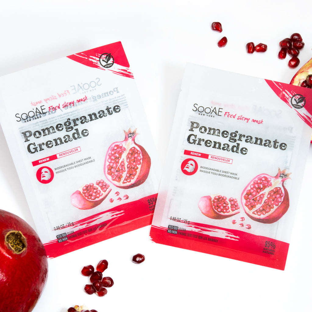 Food Story Pomegranate Sheet Mask