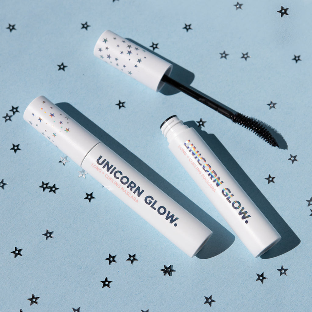 Unicorn Glow Waterproof Long + Curling Mascara - Black