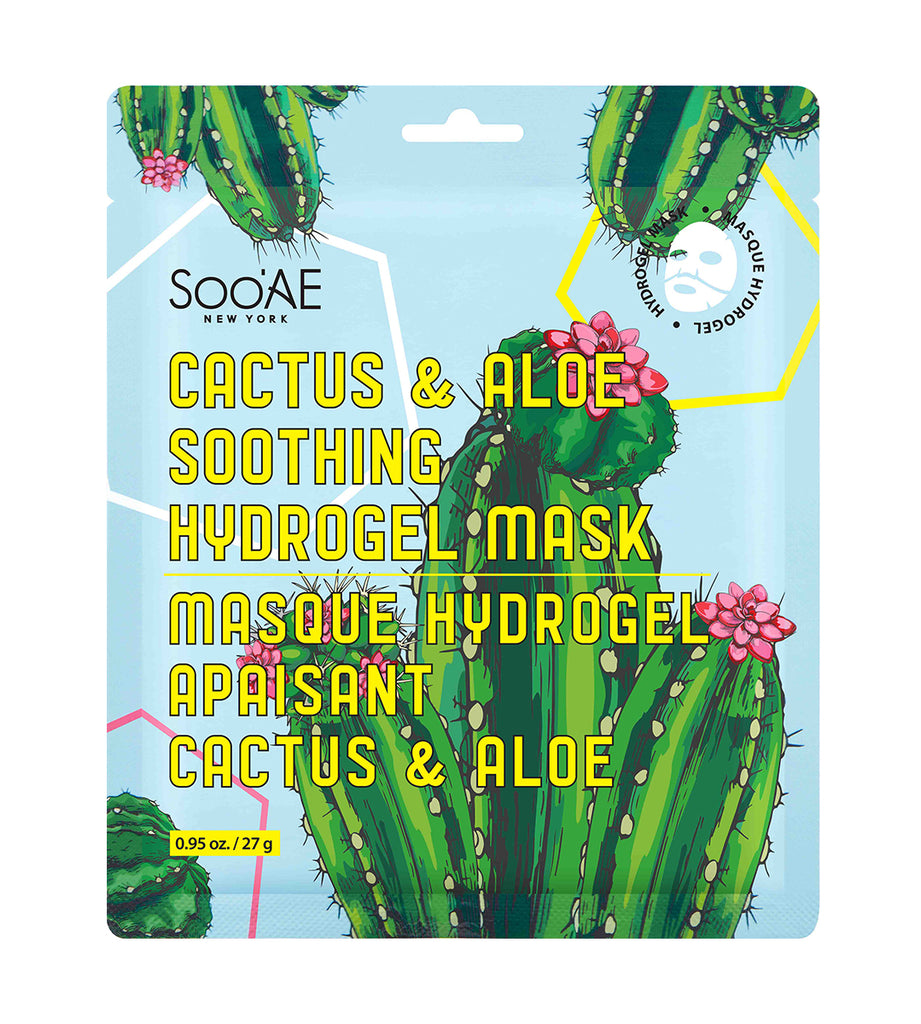 Soo'AE Cactus & Aloe Soothing Hydrogel Mask