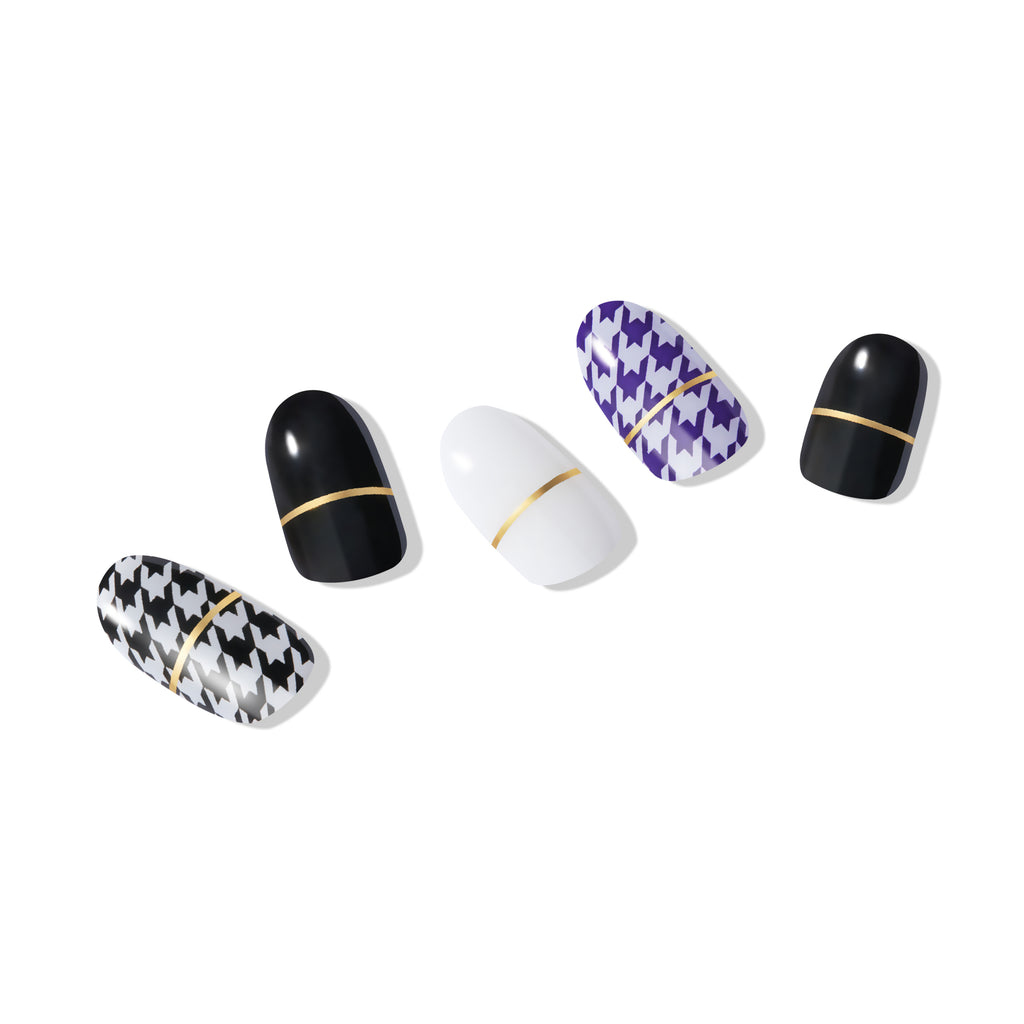 Hip Chic Nailed It Semi-cured Gel Nail Strip – Chic Tweed