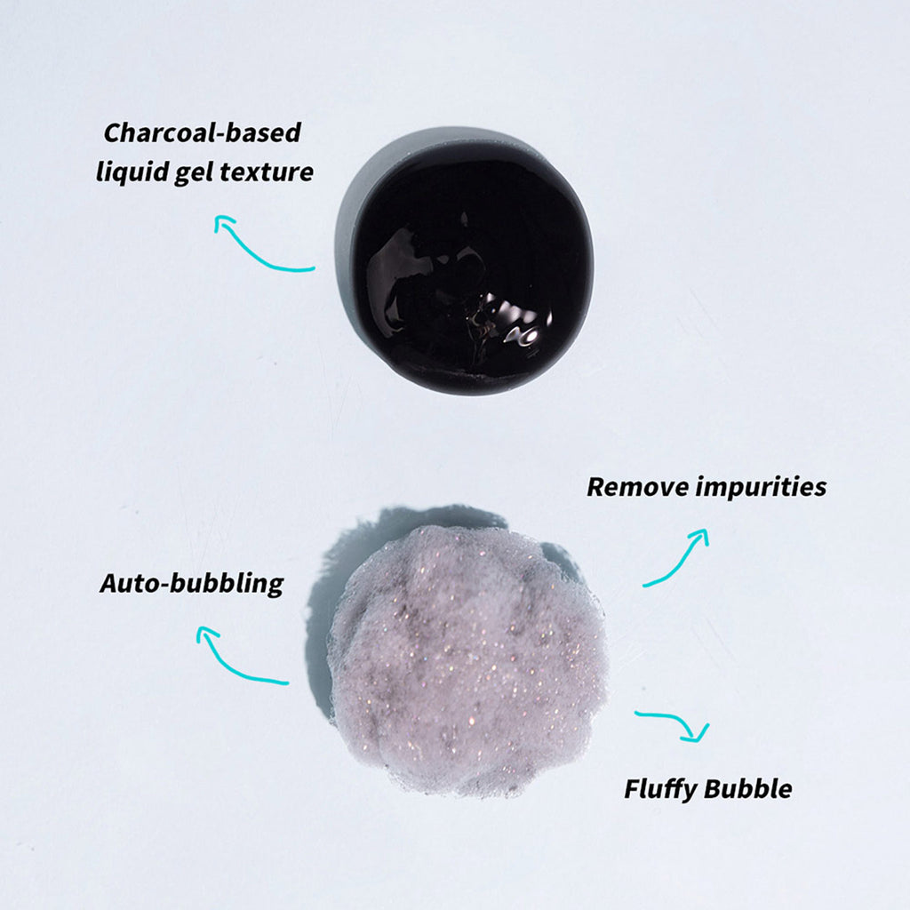 Soo'AE Black Charcoal Double Bubble Cleanser