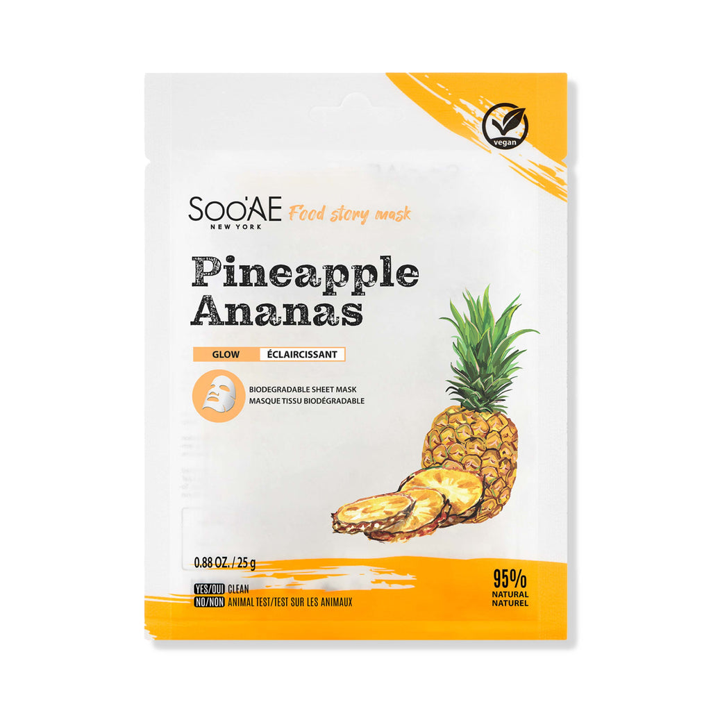 Food Story Pineapple Sheet Mask