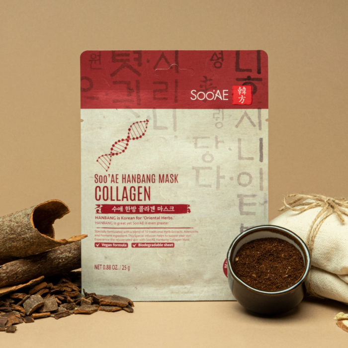 Soo'AE Hanbang Mask – Collagen (Pack Of 5)