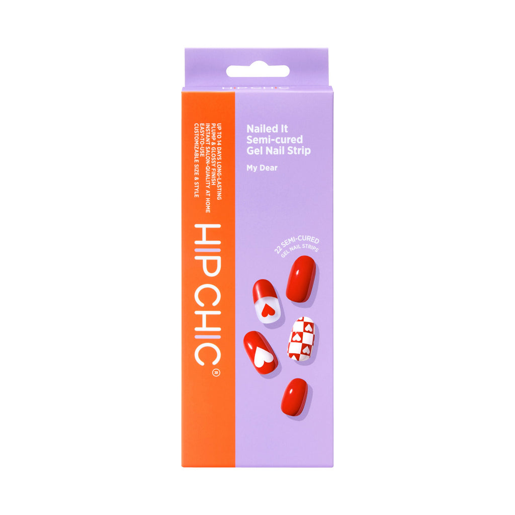 Hip Chic Nailed It Semi-cured Gel Nail Strip – My Dear