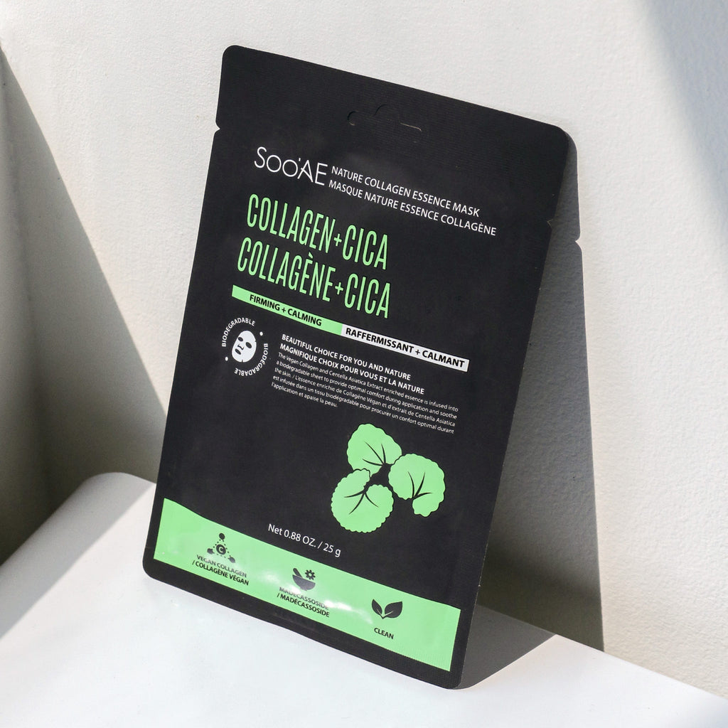 Soo'AE Nature Collagen Mask – Cica