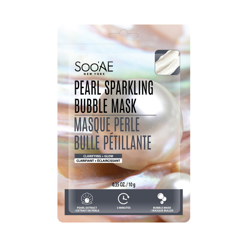 Soo'AE Pearl Sparkling Bubble Mask