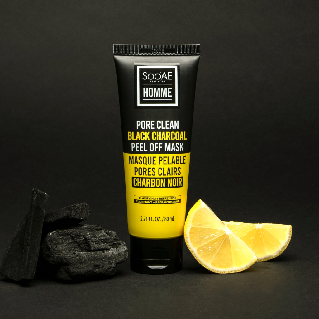 Soo'AE Homme Pore Clean Black Charcoal Peel Off Mask