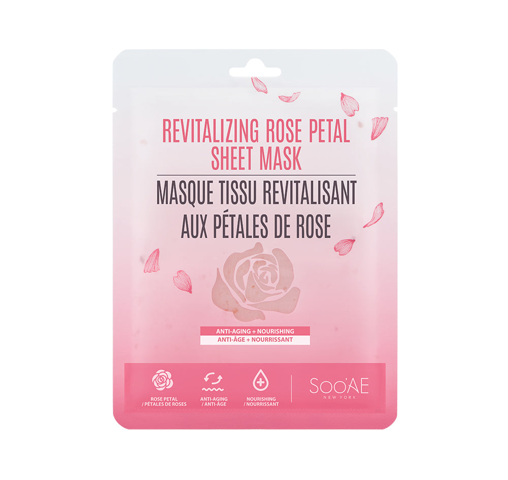 Soo'AE Revitalizing Rose Petal Sheet Mask