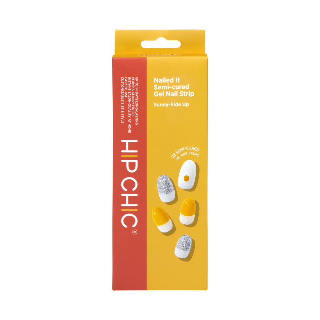 Nailed It Semi-cured Gel Nail Strip – Sunny-Side Up