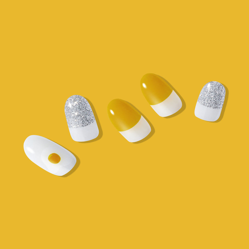 Nailed It Semi-cured Gel Nail Strip – Sunny-Side Up